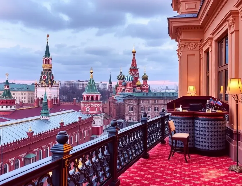 Отель с видом на Кремль